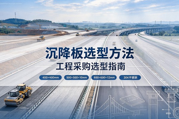 武侯沉降板选择方法