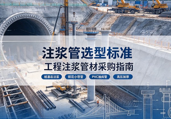 武侯注浆管选型标准